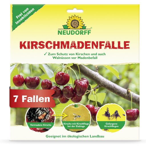 Piège à mouches des cerises Neudorff - Silberkraft