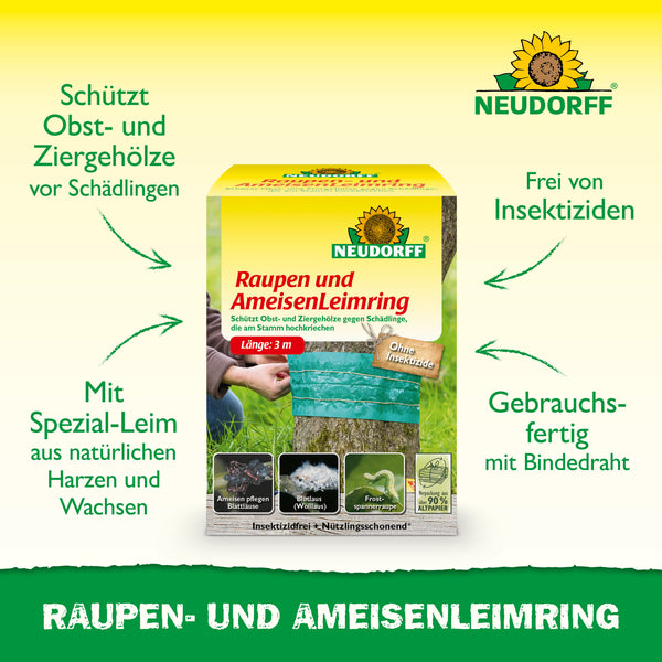 Anneau de colle chenille et fourmi Neudorff - Silberkraft
