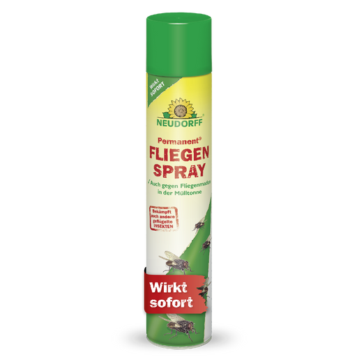 Spray anti-mouches permanent