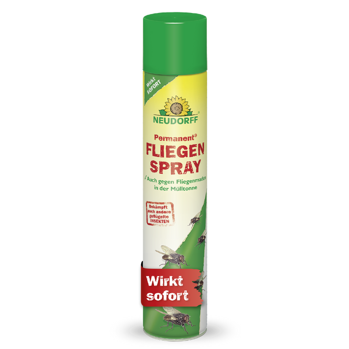 Spray anti-mouches permanent
