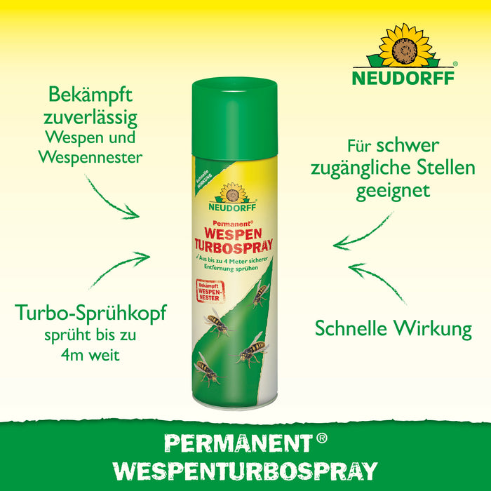 Neudorff Guêpe PermanenteTURBOSpray - Silberkraft