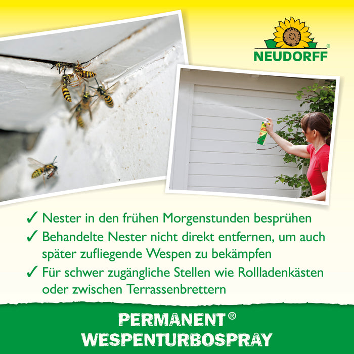 Neudorff Guêpe PermanenteTURBOSpray - Silberkraft