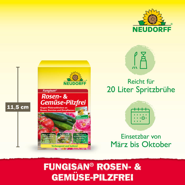 Neudorff Fungisan Rosen- und Gemüse-Pilzfrei - Silberkraft