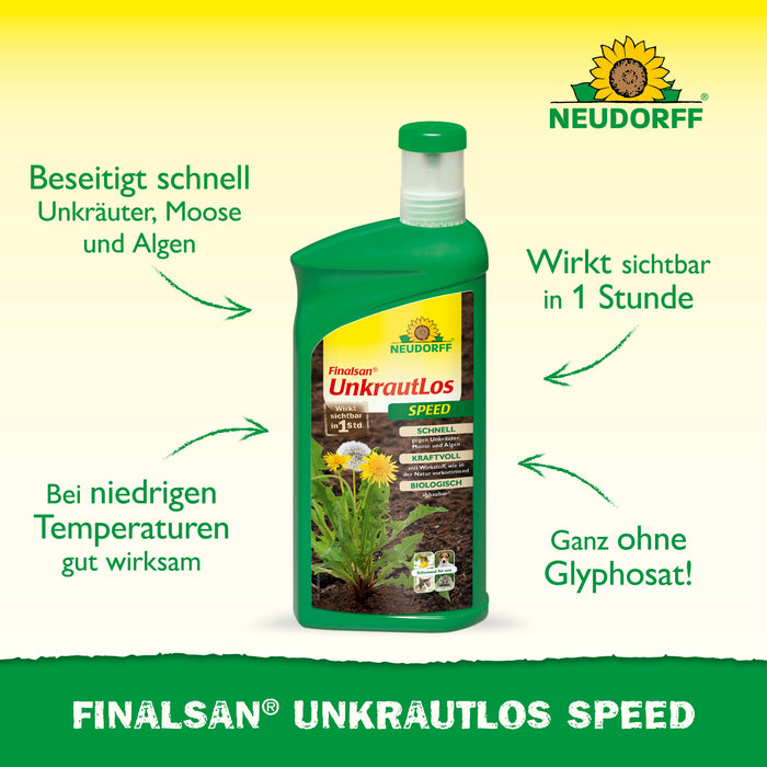 Neudorff Finalsan WeedLos Speed ​​​​- Silberkraft