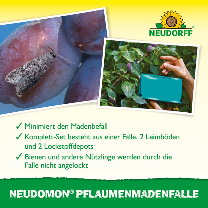 Neudorff Neudomon PflaumenmadenFalle - Silberkraft