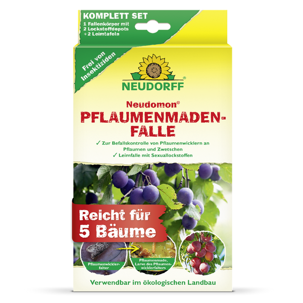 Neudorff Neudomon Piège à mouches de la prune - Silver Power