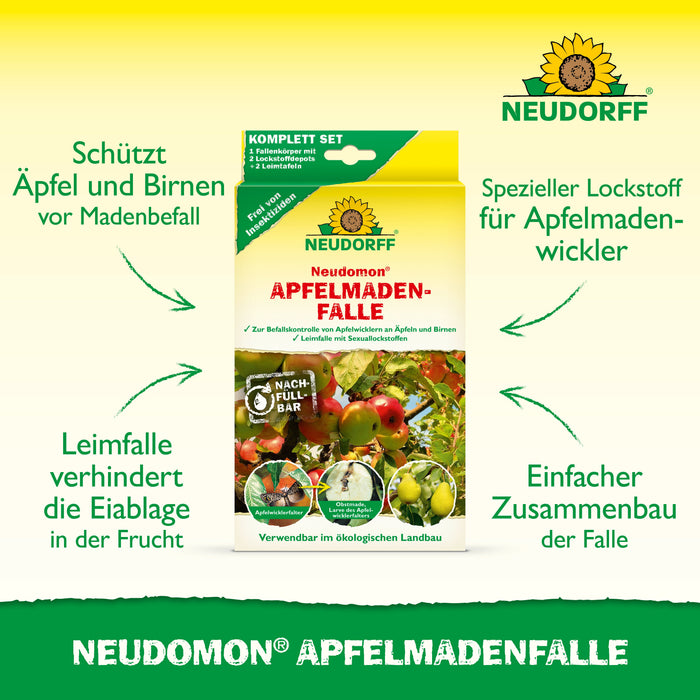 Piège à mouche de la pomme Neudorff Neudomon - Silberkraft