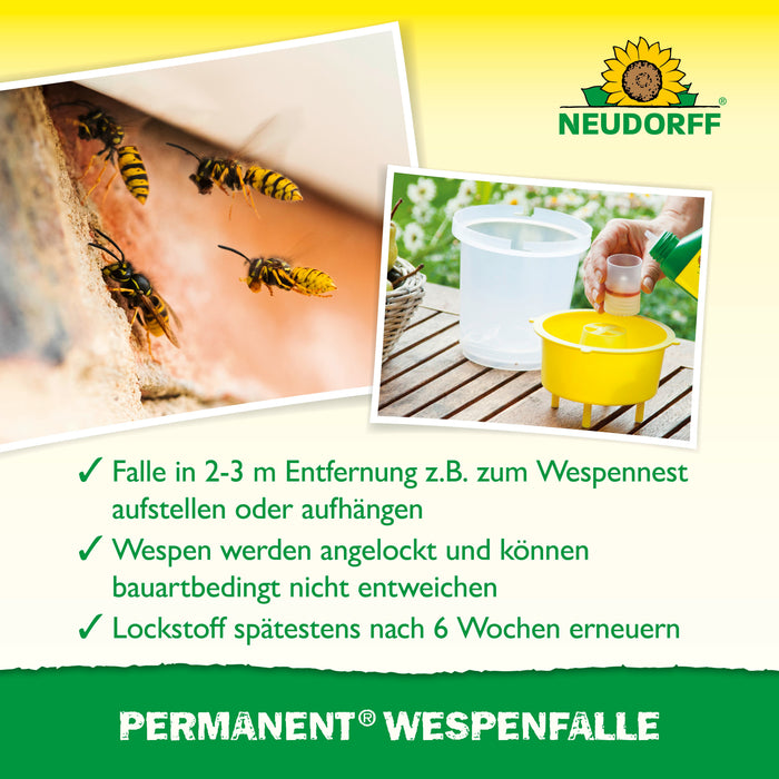 Piège à guêpes permanent Neudorff - Silberkraft