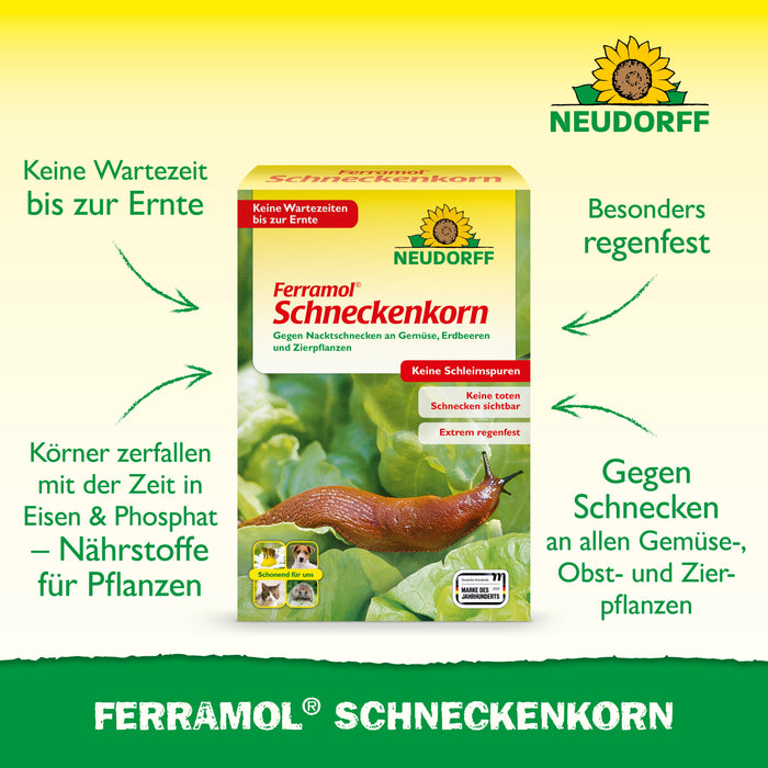 Neudorff Ferramol granulés d'escargots - Silberkraft