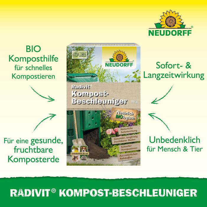 Accélérateur de compost Neudorff Radivit - Silberkraft