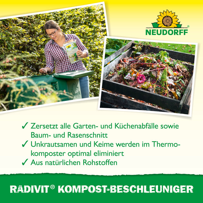 Accélérateur de compost Neudorff Radivit - Silberkraft