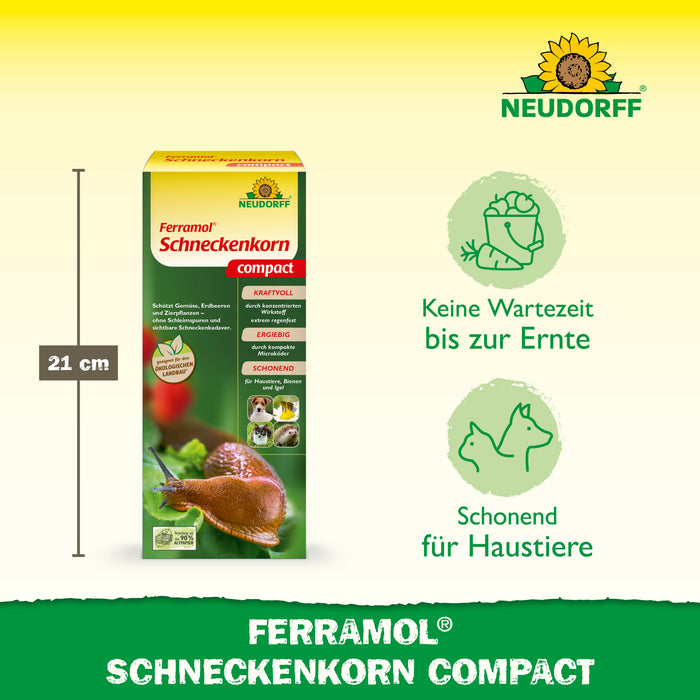 Neudorff Ferramol Schneckenkorn compact - Silberkraft