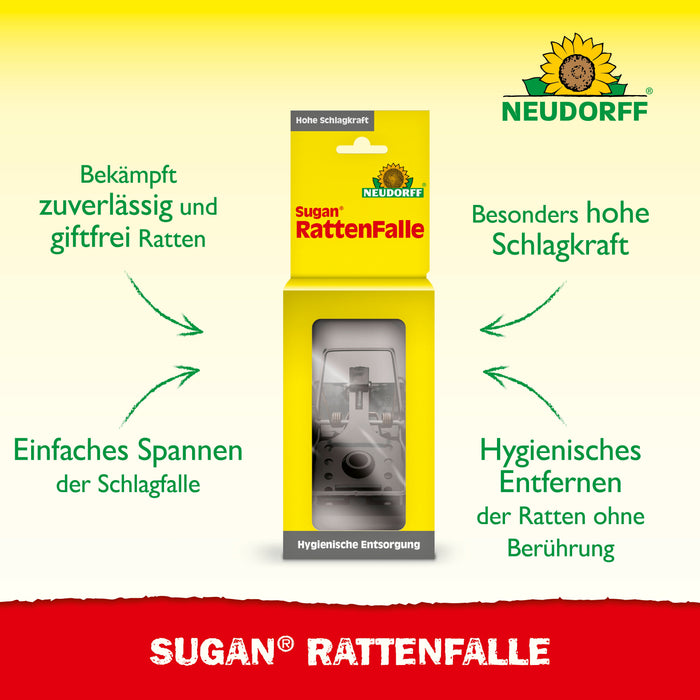 Piège à rats Neudorff Sugan - Silver Power