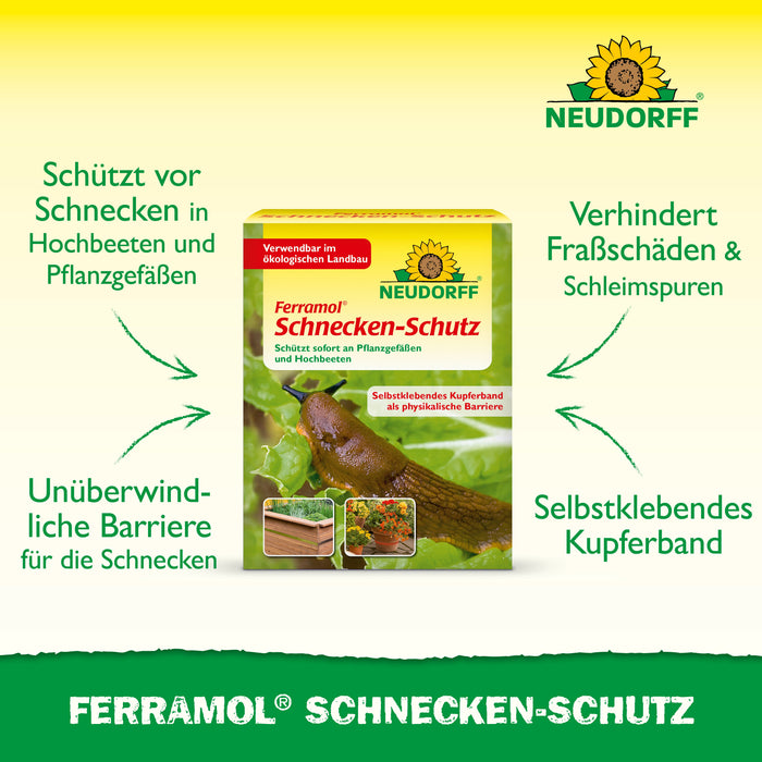 Protection contre les escargots Neudorff Ferramol - Silberkraft