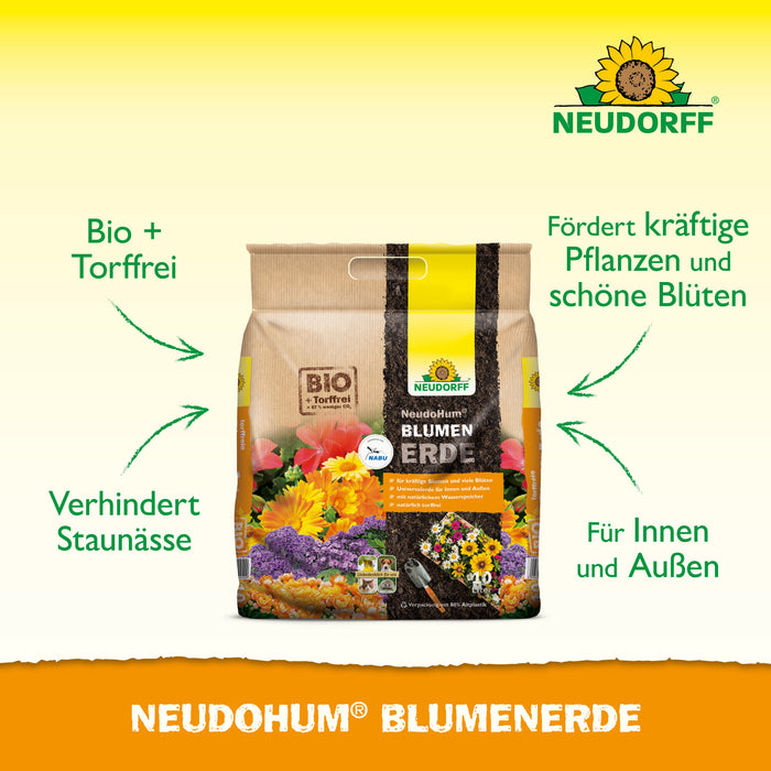 Neudorff NeudoHum Flower Earth - Silver Power
