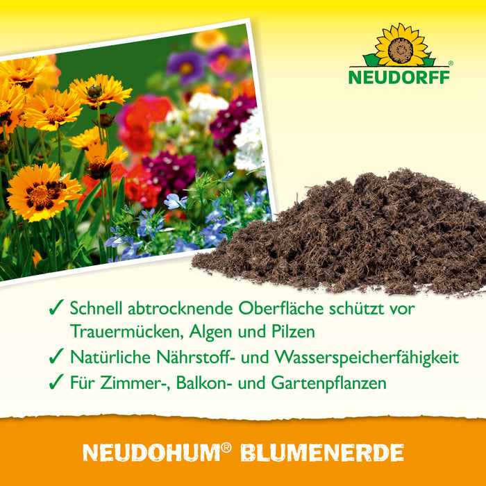 Neudorff NeudoHum Flower Earth - Silver Power
