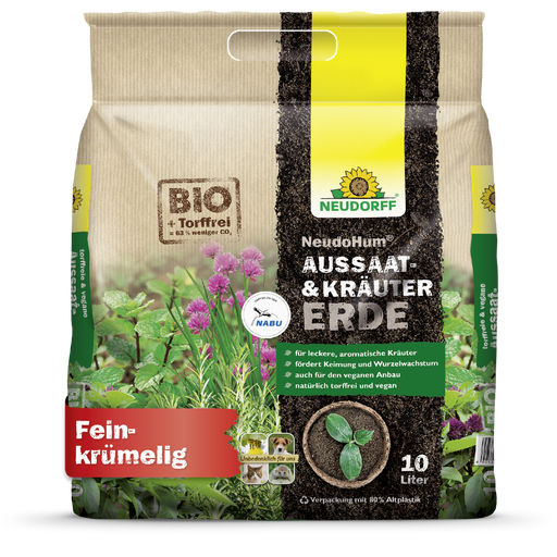 Neudorff NeudoHum Terreau pour semis et herbes - Silberkraft