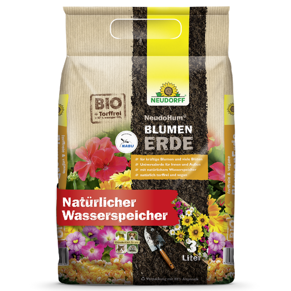 Neudorff NeudoHum Flower Earth - Silver Power