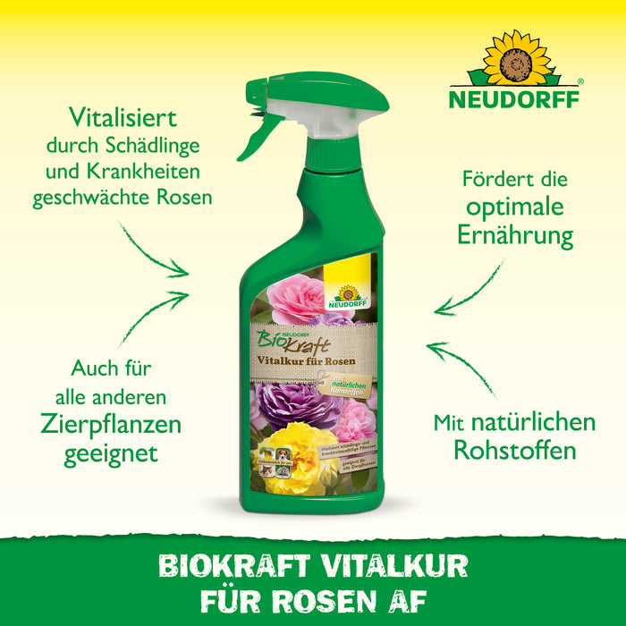Neudorff BioKraft traitement vital pour les roses
