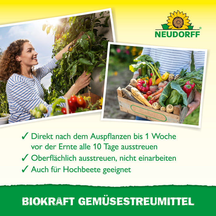 Neudorff BioKraft agent à tartiner pour légumes - Silberkraft