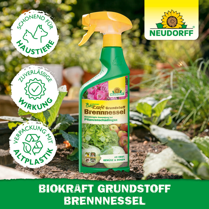 Neudorff BioKraft matière première ortie - puissance d'argent