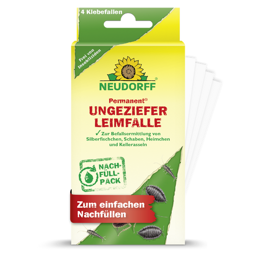 Pack de recharge de piège à colle permanent Neudorff - Silberkraft