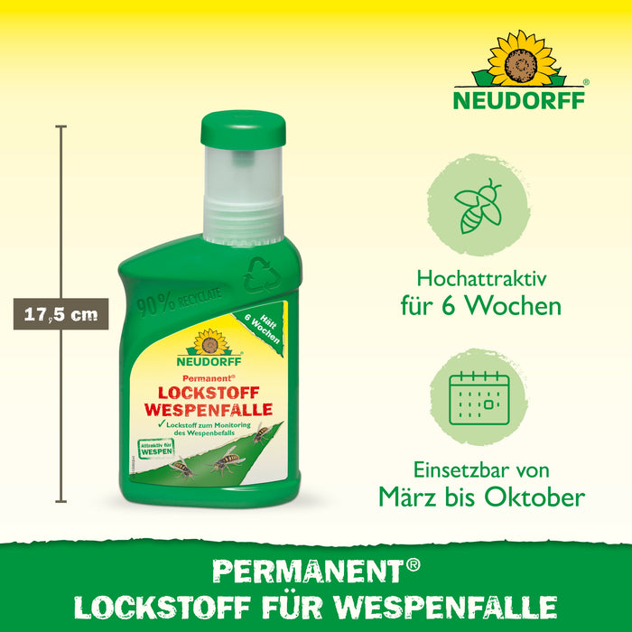 Piège à guêpes à attractif permanent Neudorff - Silberkraft