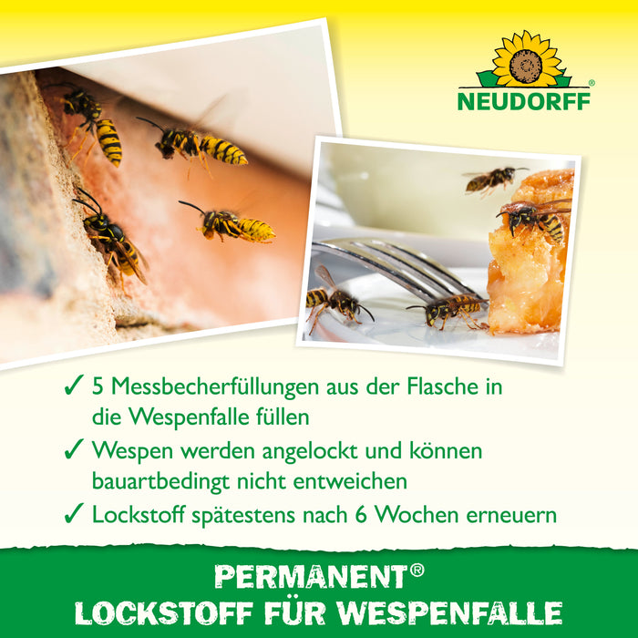 Piège à guêpes à attractif permanent Neudorff - Silberkraft