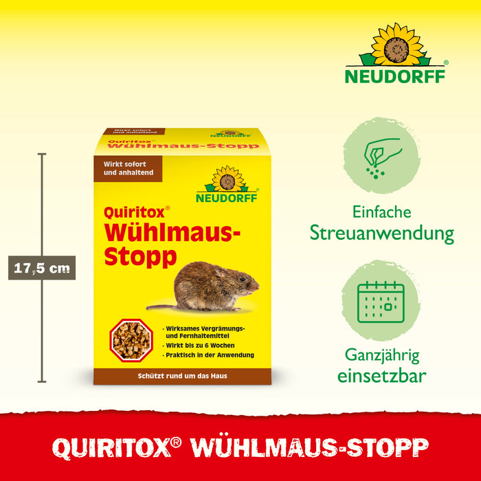 Neudorff Quiritox Campagnol Stop - Silberkraft