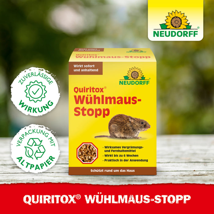 Neudorff Quiritox Campagnol Stop - Silberkraft