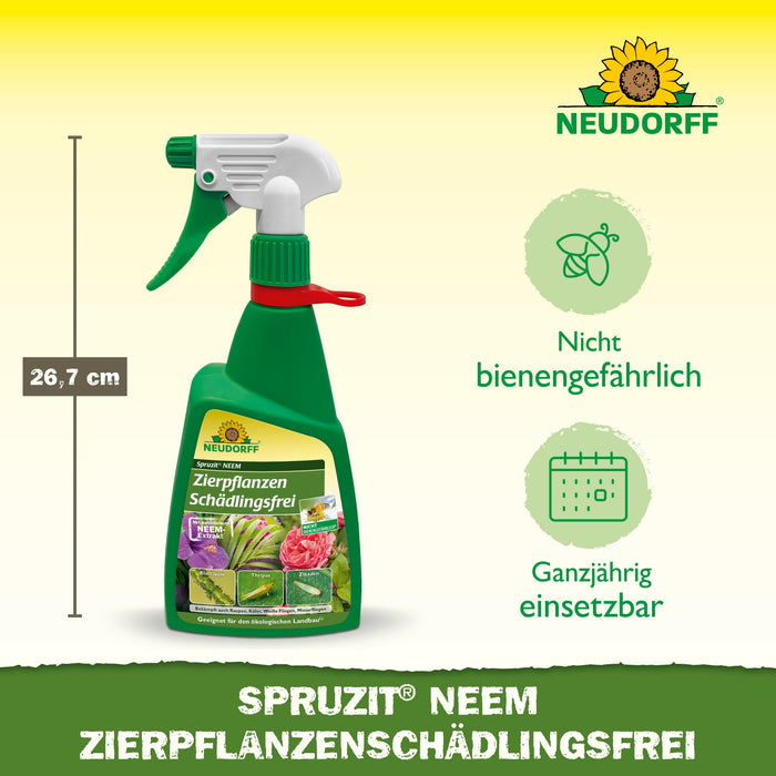 Plantes ornementales Neudorff Spruzit NEEM, sans parasites - Silberkraft