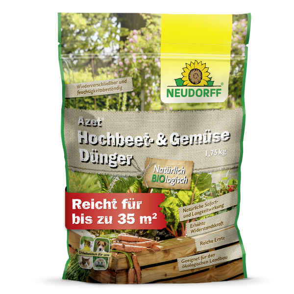 Neudorff Azet Plate-bande surélevée et engrais végétal - Silberkraft