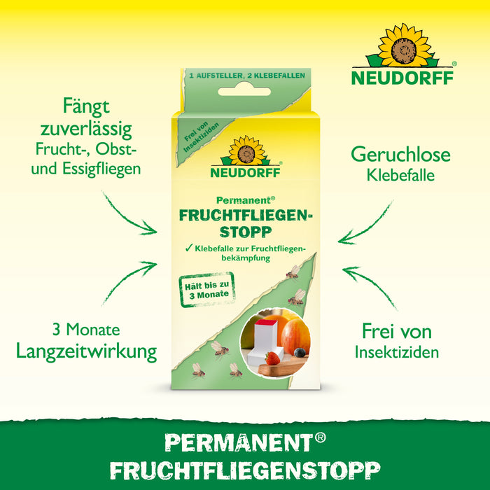 Neudorff Stop-Mouches Permanent des Fruits - Silberkraft