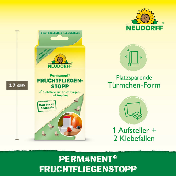 Neudorff Stop-Mouches Permanent des Fruits - Silberkraft
