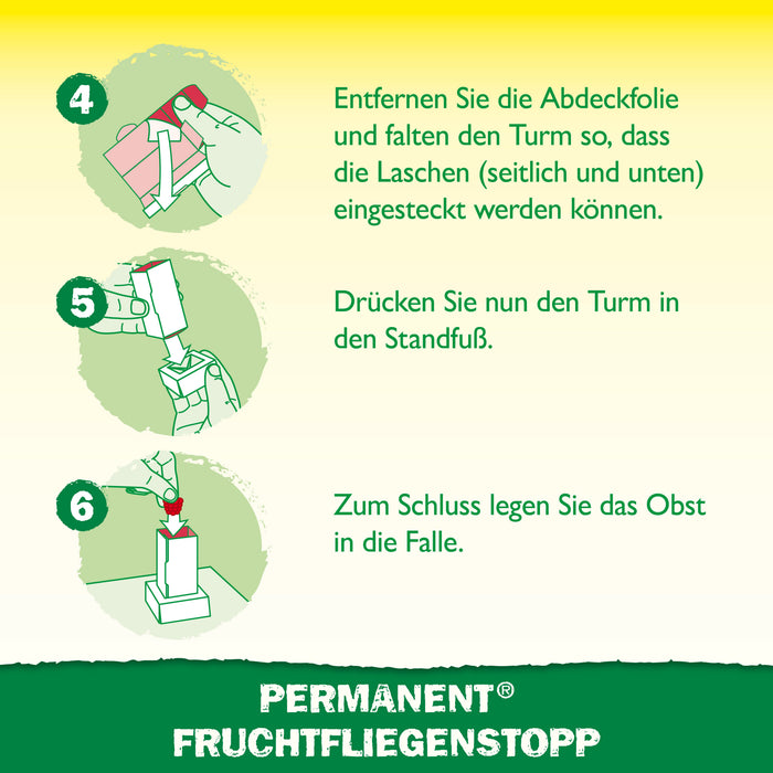 Neudorff Stop-Mouches Permanent des Fruits - Silberkraft