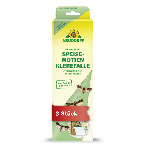 Piège à colle permanent Neudorff pour mites alimentaires - Silberkraft