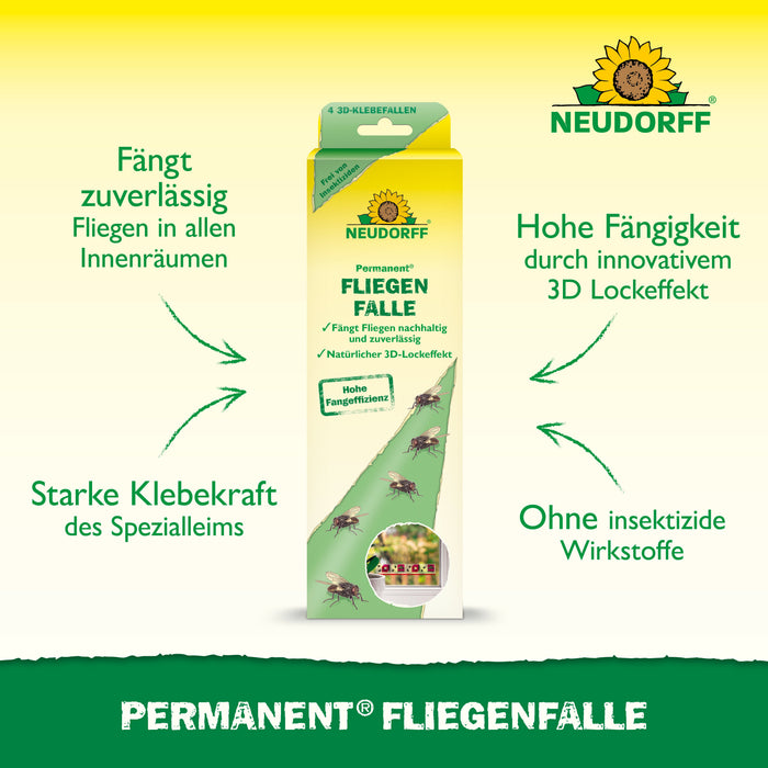 Piège à mouches permanent Neudorff - Silberkraft