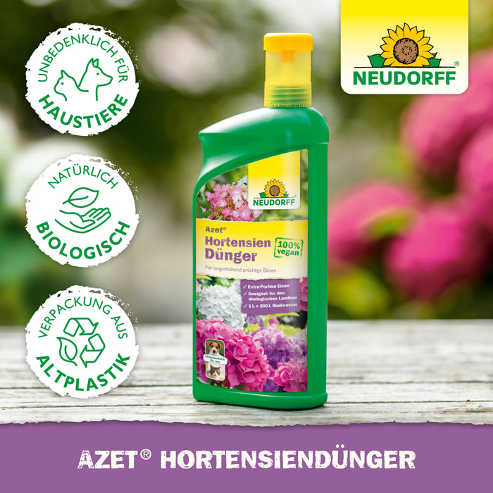 Engrais pour hortensias Neudorff Azet (solide) - Silberkraft