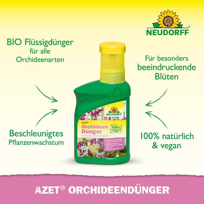 Engrais pour orchidées Neudorff Azet - Silberkraft