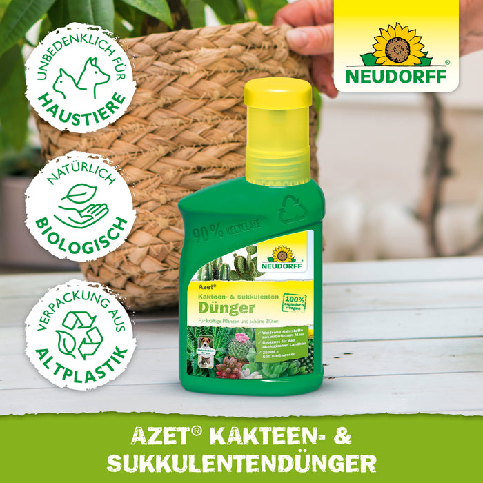 Neudorff Azet Engrais pour cactus et plantes succulentes - Silberkraft