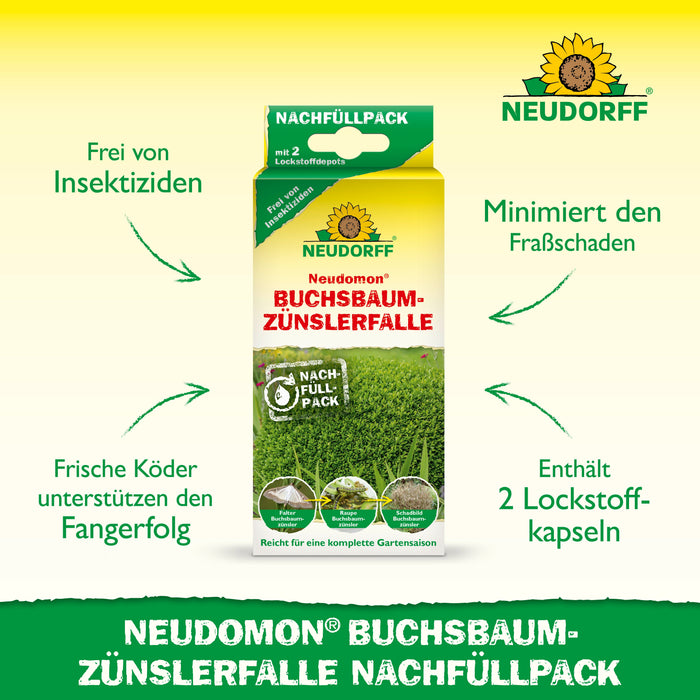 Neudorff Neudomon BuchsbaumzünslerFalle Nachfüllpack - Silberkraft