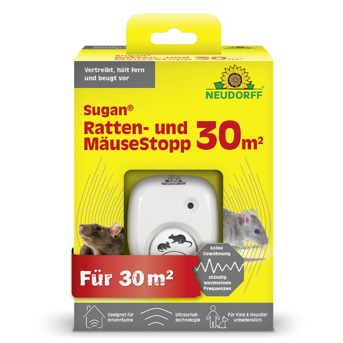 Arrêt pour rats et souris Neudorff Sugan - Silberkraft