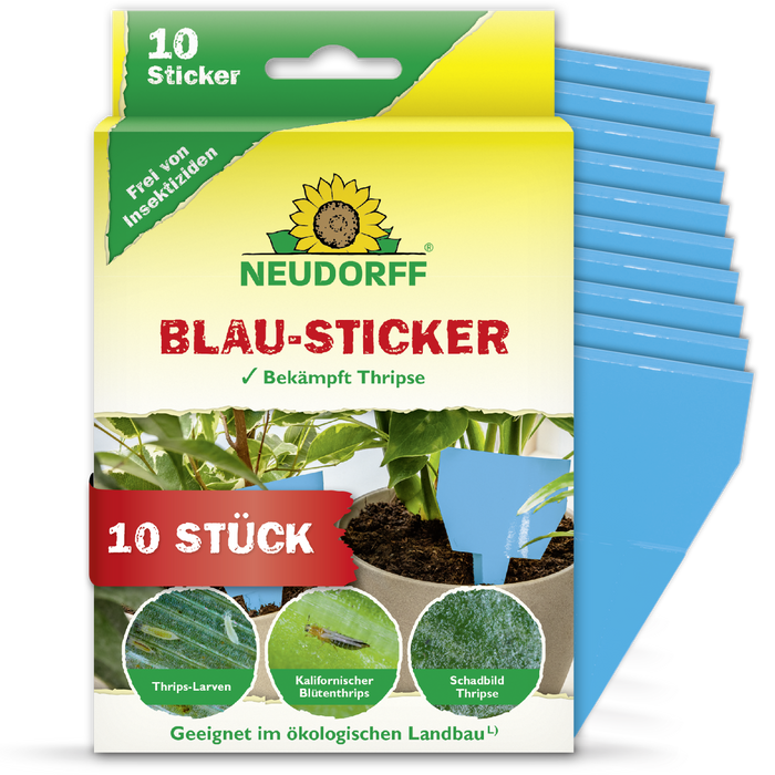 Autocollant bleu Neudorff - Silberkraft