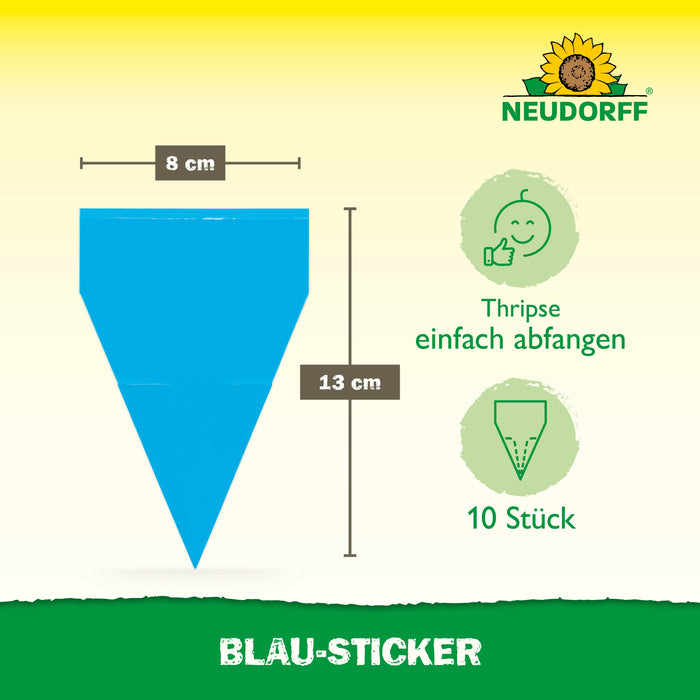 Autocollant bleu Neudorff - Silberkraft