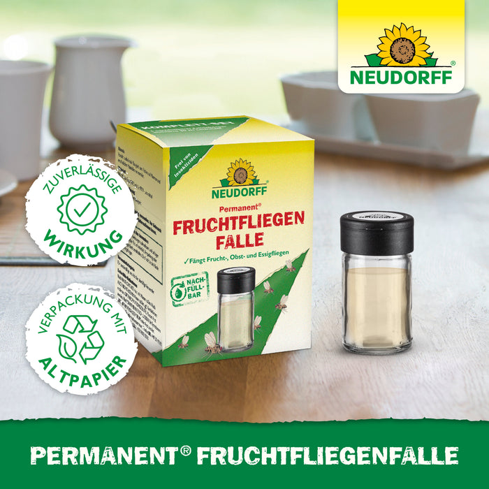 Piège permanent à mouches des fruits Neudorff - Silberkraft