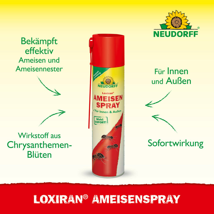 Spray anti-fourmis Neudorff Loxiran - Silver Power