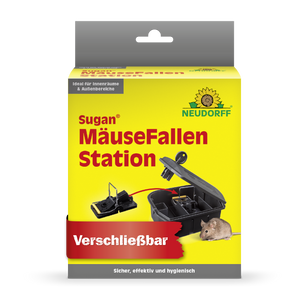Station d'appât et appât odorant Neudorff Sugan pour souris