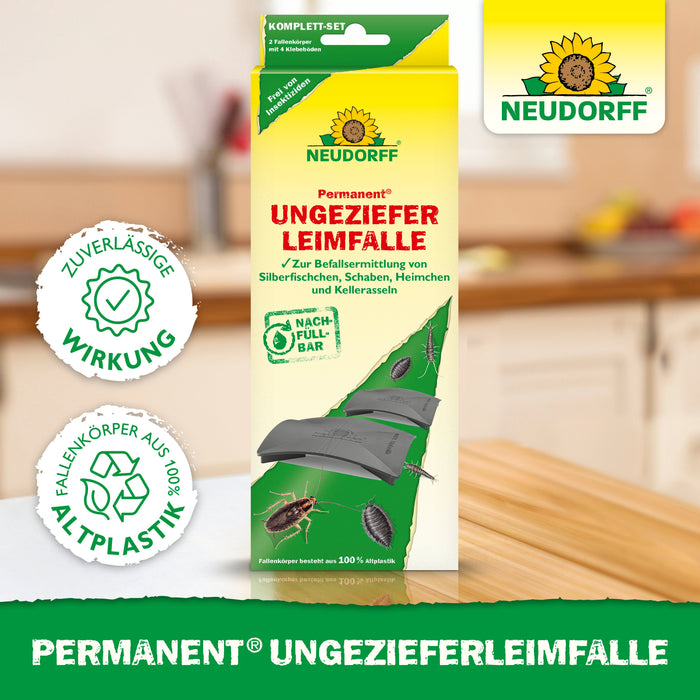 Piège à colle permanent à vermine Neudorff - Silberkraft
