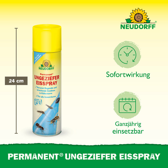 Spray anti-insectes permanent