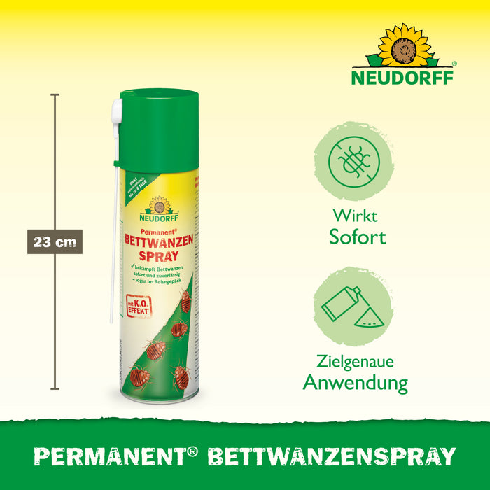 Spray anti-punaises de lit permanent